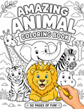 Animal coloring book