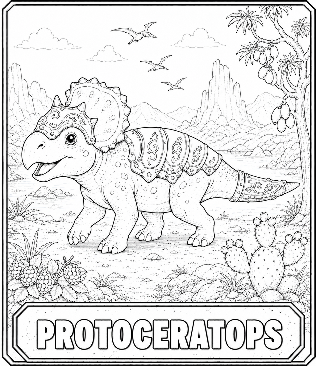 Dinosaurs coloring book