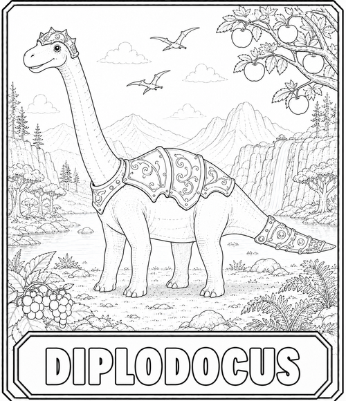 Dinosaurs coloring book